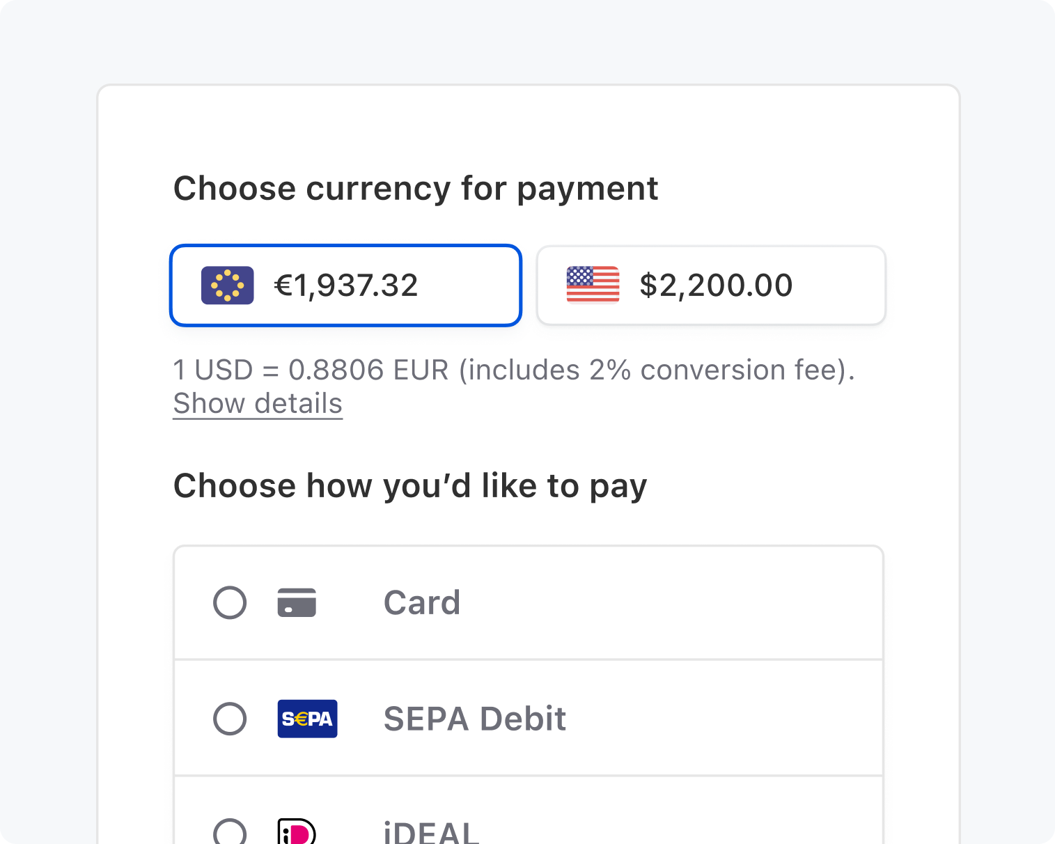 Adaptive Pricing | Stripe Documentation