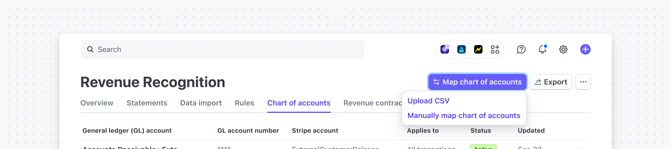 Bulk Mapping Button