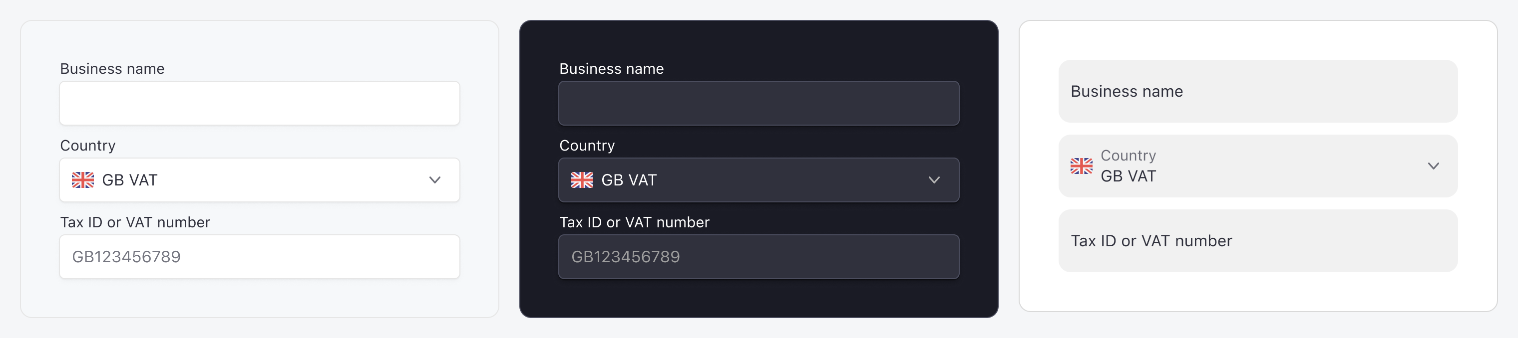 Currency Selector toggle UI showing three variations of EU (€625.51) and US ($665.00) buttons with labeled design elements.